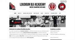 Desktop Screenshot of loudounbjj.com